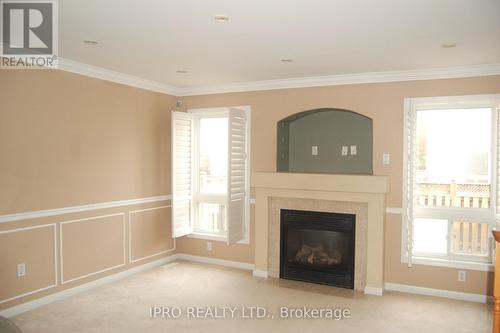 21 Rowland Street, Brampton, ON - Indoor Photo Showing Living Room With Fireplace