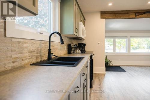 241 First Avenue, Welland (767 - N. Welland), ON - Indoor Photo Showing Kitchen With Double Sink