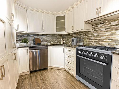 Cuisine - 2B-8480 Rue St-Charles, Brossard, QC - Indoor Photo Showing Kitchen With Upgraded Kitchen