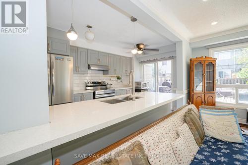 26 Gilmore Drive N, Brampton, ON - Indoor Photo Showing Kitchen With Double Sink With Upgraded Kitchen