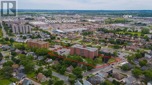 504 - 264 Grantham Avenue, St. Catharines (444 - Carlton/Bunting), ON - Outdoor With View