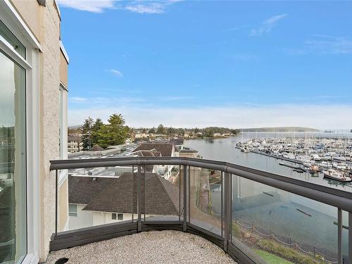 5B-9851 Second St, Sidney, BC - Outdoor With Body Of Water With Balcony With View