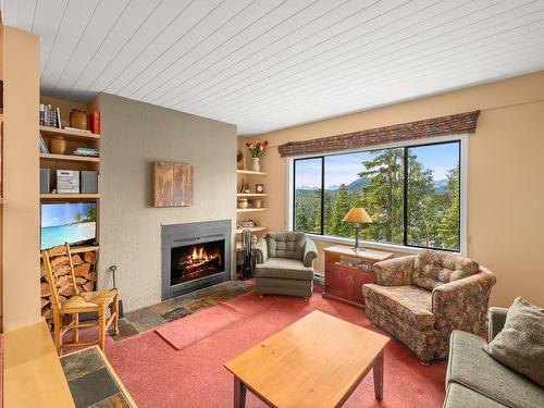 3-687 Castle Crag Cres, Courtenay, BC - Indoor Photo Showing Living Room With Fireplace