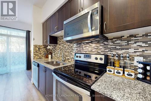 222 - 2800 Keele Street, Toronto, ON - Indoor Photo Showing Kitchen With Double Sink With Upgraded Kitchen