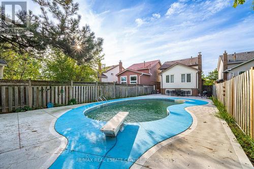 6 Foxacre Row, Brampton, ON - Outdoor With In Ground Pool With Backyard