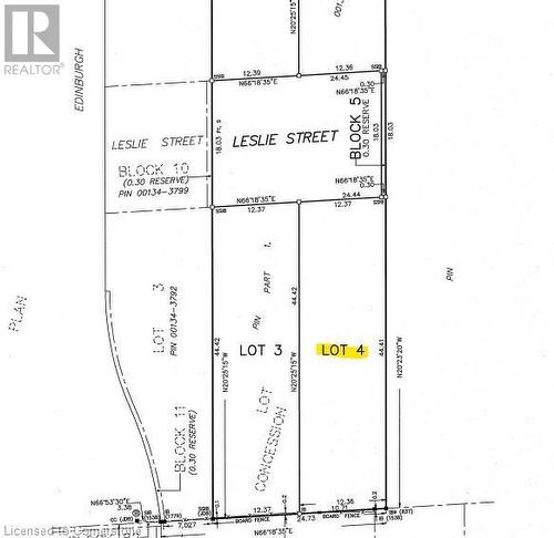 Lot 4 Leslie Street, Woodstock, ON 