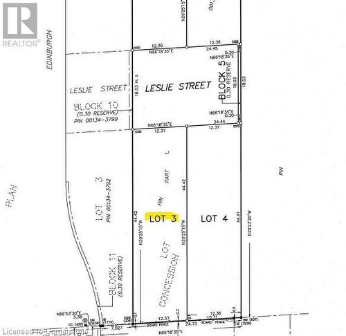 Lot 3 Leslie Street, Woodstock, ON 