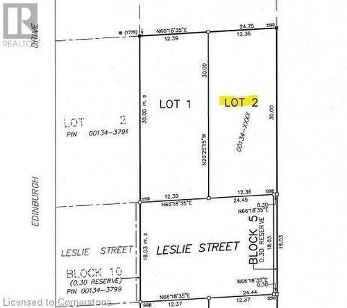 Lot 2 Leslie Street, Woodstock, ON 