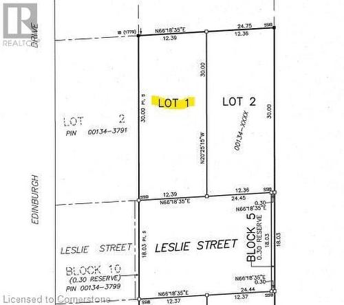 Lot 1 Leslie Street, Woodstock, ON 