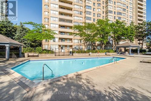 2309 - 30 Malta Avenue, Brampton, ON - Outdoor With In Ground Pool