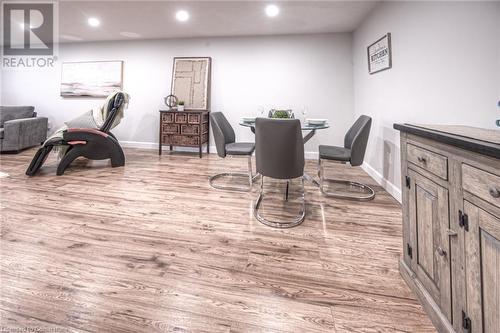 Dining room featuring light hardwood / wood-style floors - 66 Lock Street, Innerkip, ON - Indoor