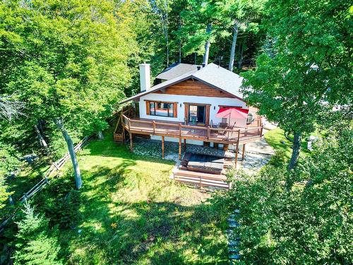 Aerial photo - 301 Ch. Éloi, Piedmont, QC - Outdoor With Deck Patio Veranda