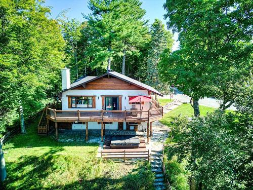 Aerial photo - 301 Ch. Éloi, Piedmont, QC - Outdoor With Deck Patio Veranda