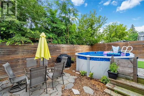 304 Durand Street, Sarnia, ON - Outdoor With Above Ground Pool With Deck Patio Veranda