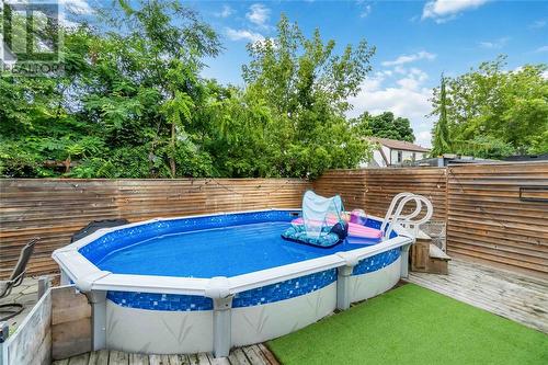 304 Durand Street, Sarnia, ON - Outdoor With Above Ground Pool With Backyard