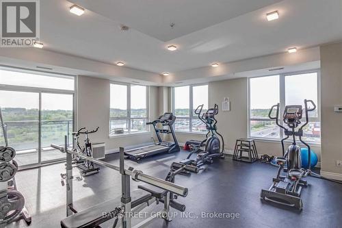 502 - 11611 Yonge Street, Richmond Hill, ON - Indoor Photo Showing Gym Room