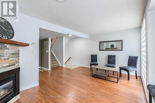 51 - 245 Bishop Street, Cambridge, ON - Indoor Photo Showing Living Room With Fireplace