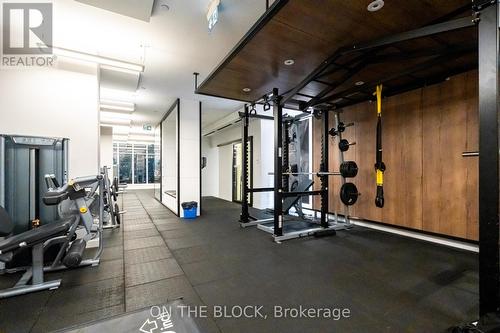 3204 - 20 Richardson Street, Toronto, ON - Indoor Photo Showing Gym Room