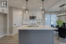 511 Myles Heidt Manor, Saskatoon, SK  - Indoor Photo Showing Kitchen With Double Sink With Upgraded Kitchen 