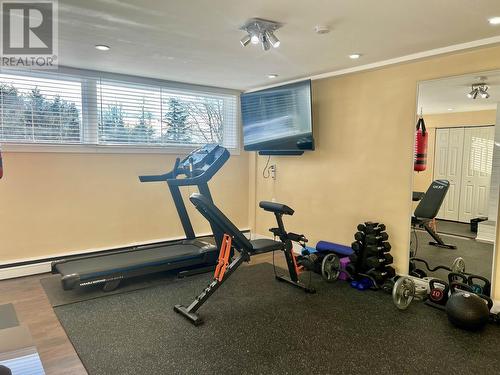 1475 Albatross Avenue, Kitimat, BC - Indoor Photo Showing Gym Room