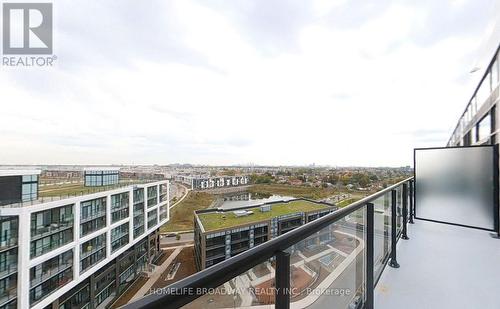 #1007 - 50 George Butchart Drive, Toronto, ON - Outdoor With Balcony With View