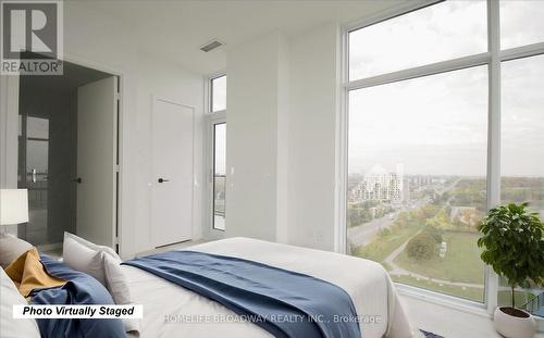 #1007 - 50 George Butchart Drive, Toronto, ON - Indoor Photo Showing Bedroom