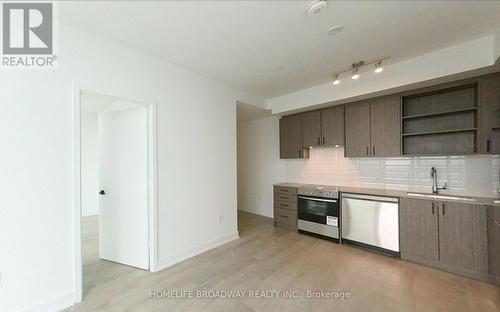 #1007 - 50 George Butchart Drive, Toronto, ON - Indoor Photo Showing Kitchen