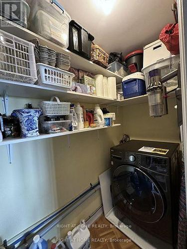 603 - 346 The West Mall, Toronto, ON - Indoor Photo Showing Laundry Room