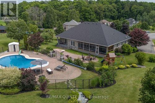 107 Country Charm Drive, Belleville, ON - Outdoor With In Ground Pool