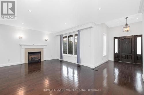 107 Combe Avenue, Toronto, ON - Indoor Photo Showing Living Room With Fireplace