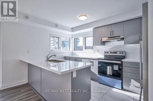 1 - 185 Veterans Drive, Brampton, ON - Indoor Photo Showing Kitchen