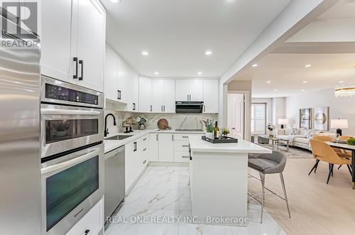 85 River Grove Drive, Toronto, ON - Indoor Photo Showing Kitchen With Upgraded Kitchen