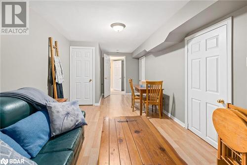 Living area with light hardwood / wood-style flooring - 17 Emslie Street, Halton, ON - Indoor