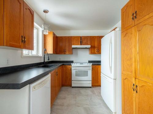 Kitchen - 10 Rue Capcour, Sorel-Tracy, QC - Indoor Photo Showing Kitchen With Double Sink