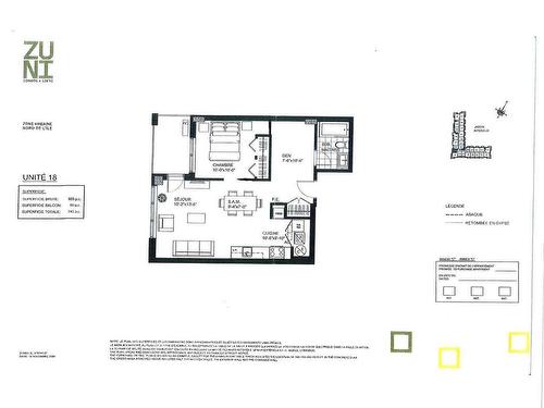 Drawing (sketch) - 418-111 Ch. De La Pointe-Nord, Montréal (Verdun/Île-Des-Soeurs), QC - Other