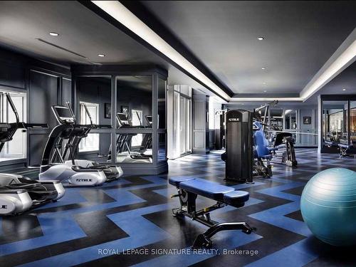 4001-88 Blue Jays Way, Toronto, ON - Indoor Photo Showing Gym Room