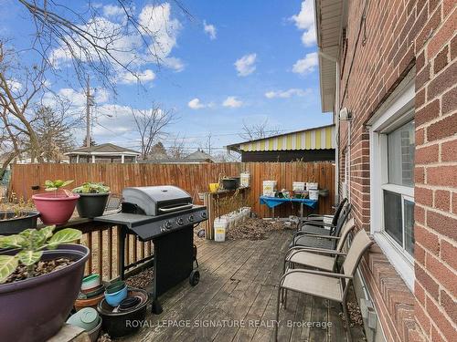 158 Rodda Blvd, Toronto, ON - Outdoor With Deck Patio Veranda