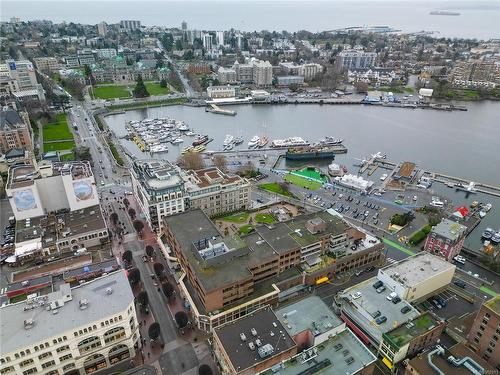 602-525 Broughton St, Victoria, BC - Outdoor With Body Of Water With View