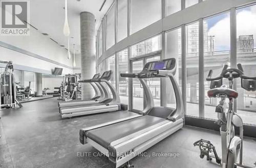 717 - 38 Dan Leckie Way, Toronto, ON - Indoor Photo Showing Gym Room