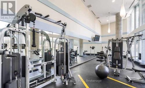 717 - 38 Dan Leckie Way, Toronto, ON - Indoor Photo Showing Gym Room