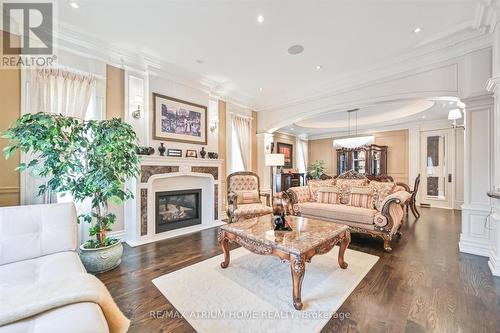 31 Greengate Road, Toronto, ON - Indoor Photo Showing Living Room With Fireplace