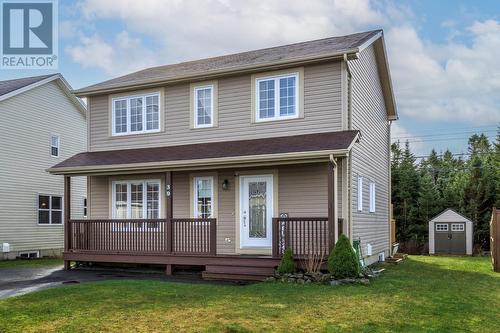 39 Magee Drive, Paradise, NL - Outdoor With Deck Patio Veranda With Facade