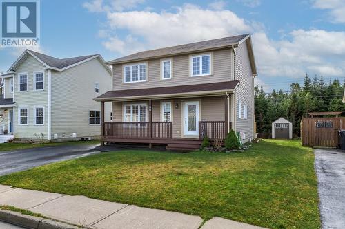 39 Magee Drive, Paradise, NL - Outdoor With Deck Patio Veranda With Facade