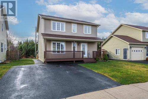 39 Magee Drive, Paradise, NL - Outdoor With Deck Patio Veranda With Facade