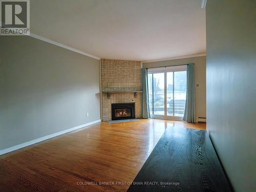 95 - 2 Selye Crescent, Ottawa, ON - Indoor Photo Showing Living Room With Fireplace