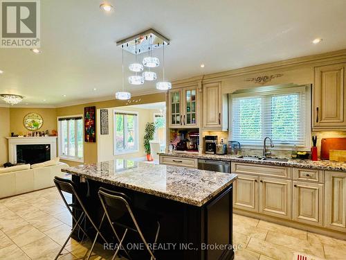 18 Henricks Crescent, Richmond Hill, ON - Indoor Photo Showing Kitchen With Double Sink With Upgraded Kitchen