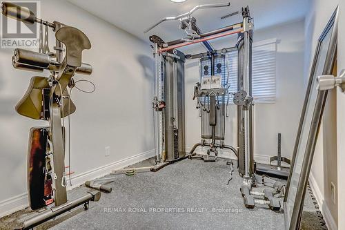 66 Parker Crescent, Ajax, ON - Indoor Photo Showing Gym Room