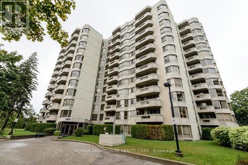 503 - 1201 North Shore Boulevard E, Burlington, ON - Outdoor With Balcony With Facade