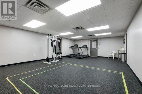 503 - 1201 North Shore Boulevard E, Burlington, ON - Indoor Photo Showing Gym Room