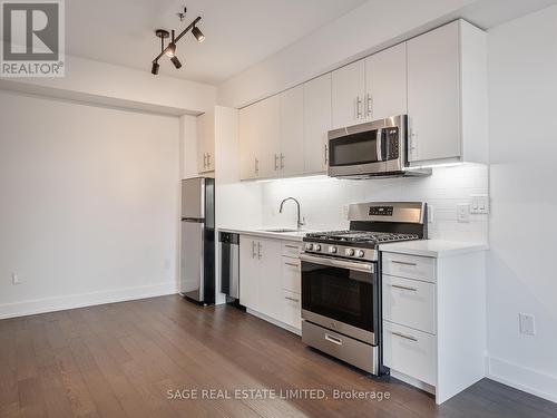 106 - 1183 Dufferin Street, Toronto, ON - Indoor Photo Showing Kitchen With Stainless Steel Kitchen With Upgraded Kitchen